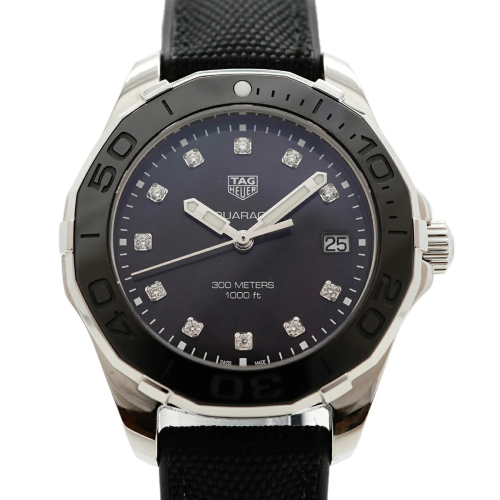TAG Heuer Aquaracer Diamond WAY131M Black Dial Women's Watch